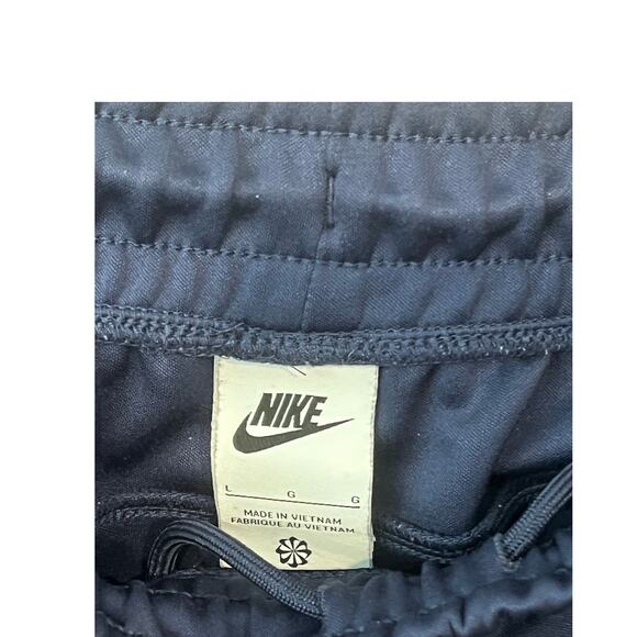 Nike Blue Cuffed Ankle Track/ Sweatpants Mens Size L - Picture 3 of 3